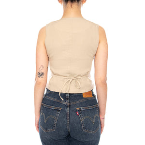 VESTS SAND - Gilet Donna Beige 4.66.119.19 102 MD'M 
