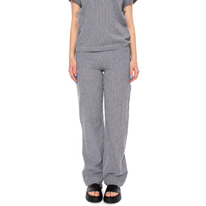 TROUSERS BLUE NAVY - Pantaloni Donna Blu Scuro 4.73.085.88 202 MD'M 