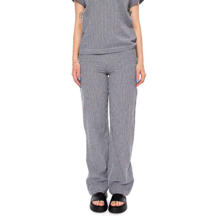 TROUSERS BLUE NAVY - Pantaloni Donna Blu Scuro 4.73.085.88 202 MD'M 