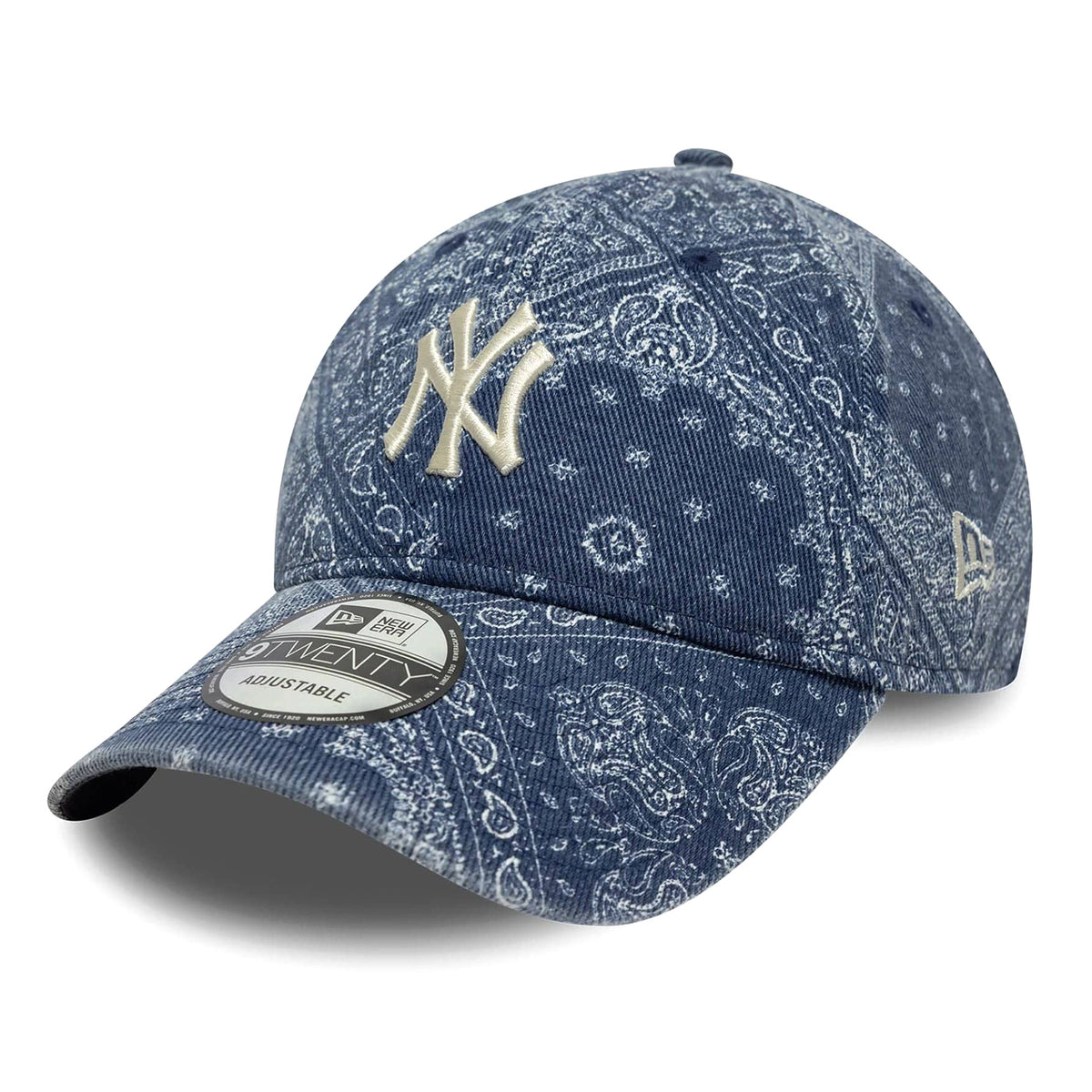 Washed Paisley 9TWENTY® New York Yankees - Cappellino Blu Navy 60771823 NVY NEW ERA 
