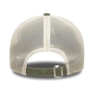 COTTON CANVAS 9TWENTY® TRUCKER NEW YORK YANKEES GREEN - Cappellino con Visiera Verde<BR/><BR/> 60856386 NOV NEW ERA 