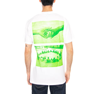 Skateistan / Obey Child Photo Tee White - Maglietta Girocollo Uomo Bianca 165264404 WHT OBEY 