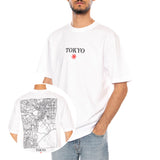 ONSFRED BLUEPRINT LIFE RLX BRIGHT WHITE - T-shirt Girocollo Uomo Bianca Uomo ONLY & SONS