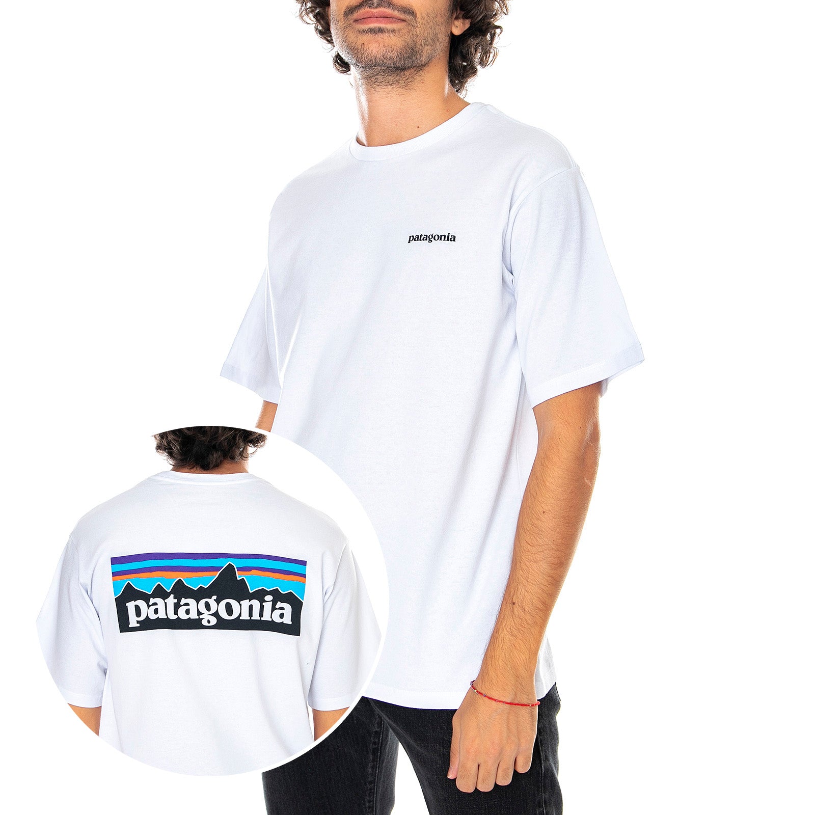 M'S P-6 LOGO RESPONSIBILI-TEE - Maglietta Girocollo Uomo Bianca 38504 WHI PATAGONIA 