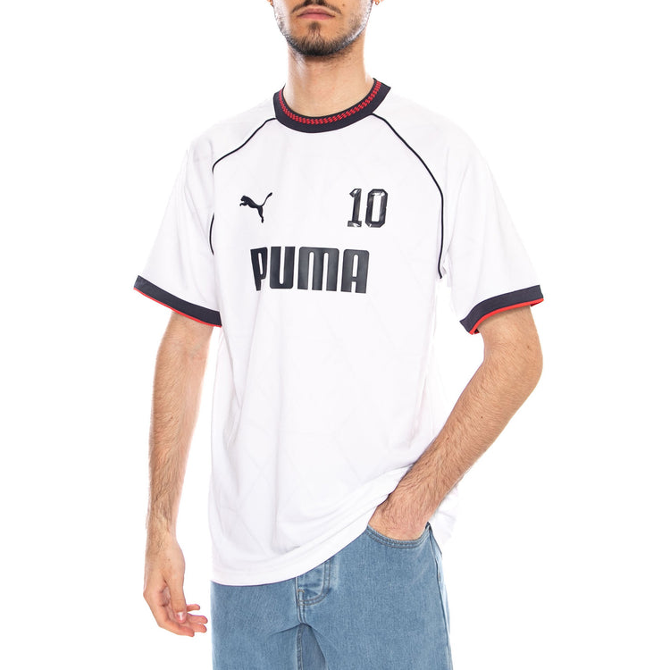 PUMA Sport Football Jersey White - Maglietta Girocollo Uomo Bianca 692177 02 PUMA 
