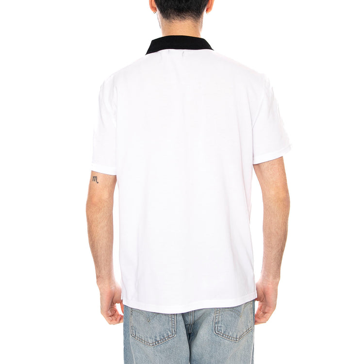 DELFINO FLOWER GUYS POLO - Polo Uomo Bianca SCA-SHT-0948 WHT SANTA CRUZ 