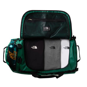 Base Camp Duffel M Evergreen / TNF Black - Borsa da Viaggio Verde NF0A52SA S9W1 THE NORTH FACE 