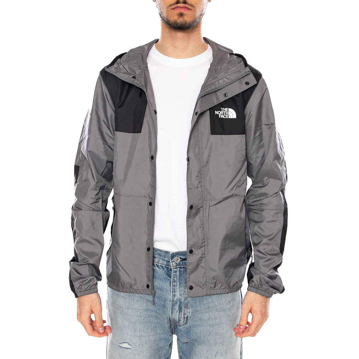 M MTN JKT SMOKED PEARL-NP - Giacca Uomo Grigia NF0A5IG3 4GU1 THE NORTH FACE 