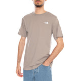M Evo SD Reg SS Tee Stobe Stab - T-shirt Girocollo Uomo Grigio THE NORTH FACE