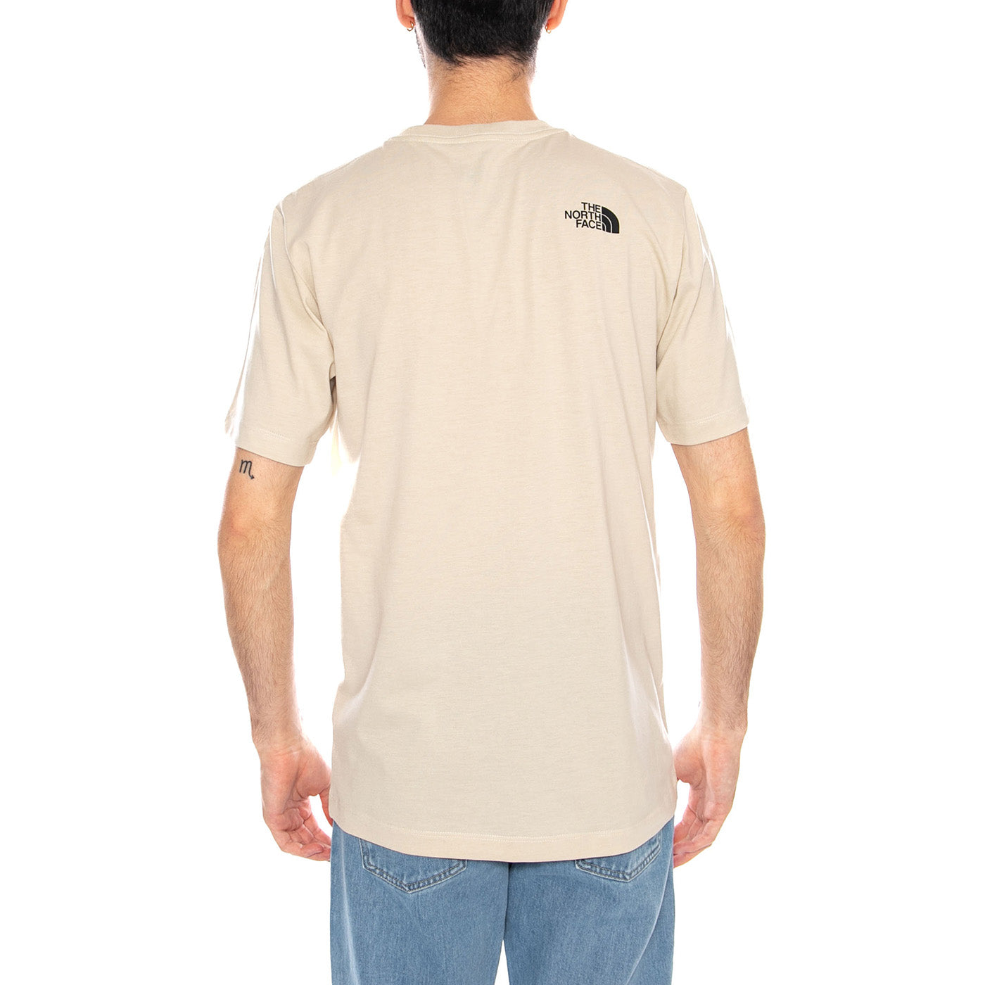 M Evo Box HD RG SS Desert Stone - Maglietta Girocollo Uomo Beige NF0A8G9C DOM1 THE NORTH FACE 