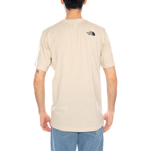 M Evo Box HD RG SS Desert Stone - Maglietta Girocollo Uomo Beige NF0A8G9C DOM1 THE NORTH FACE 