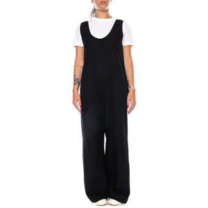 JADEN JUMPSUIT BLACK - Tuta Donna Nera WJS00128 BLK THINKING MU 