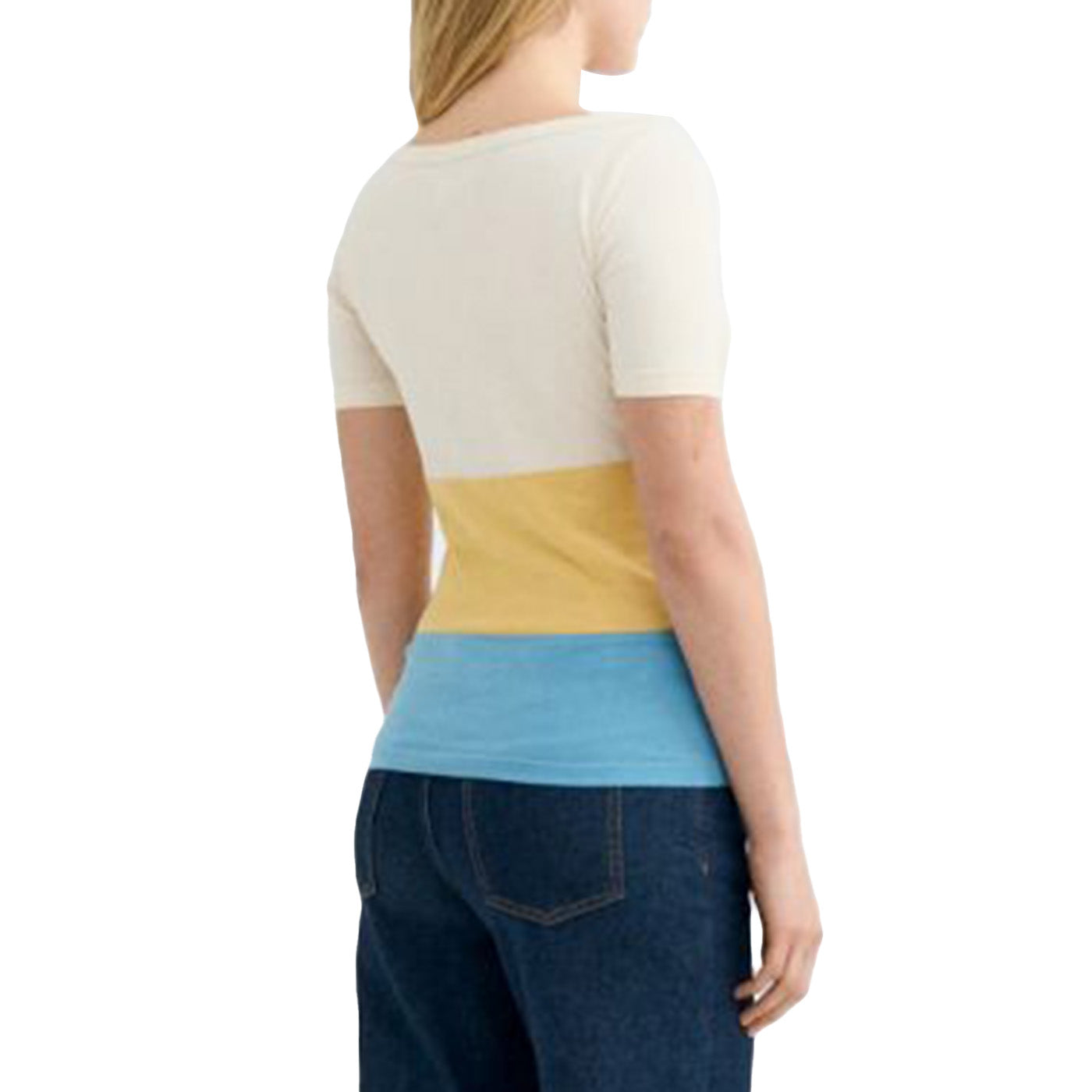 ZURA TEE MULTICOLOR - Maglietta Girocollo Donna Multicolore WTS00506 MLT THINKING MU 