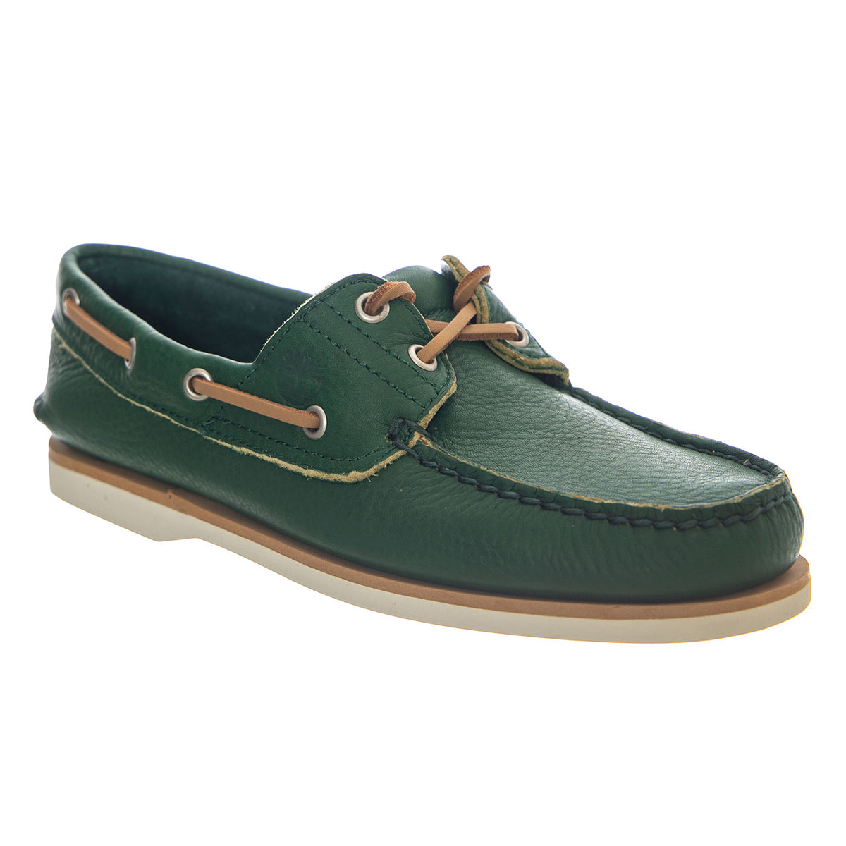 CLAS BOAT SHOE MD GRN F GRAIN - Mocassini Uomo Verdi TB0A4187 ES51 TIMBERLAND 