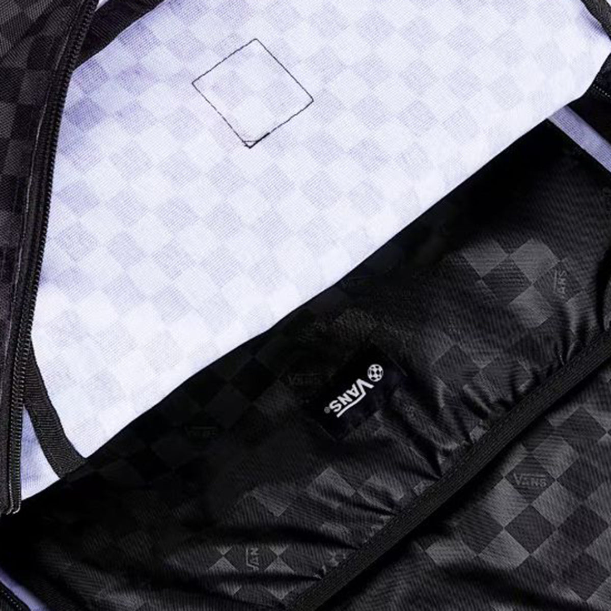 Old Skool Check Backpack Black / Charcoal - Zaino Nero / Grigio VN000H4X BA51 VANS 