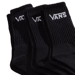Classic Crew Rox Black - Set 3 Paia di Calzini Neri VN000QBV BLK1 VANS 