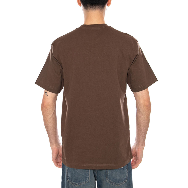 STONE SWIRL LOOSE SS VINTAGE COCOA - Maglietta Girocollo Uomo Marrone VN000VY1 FST1 VANS 