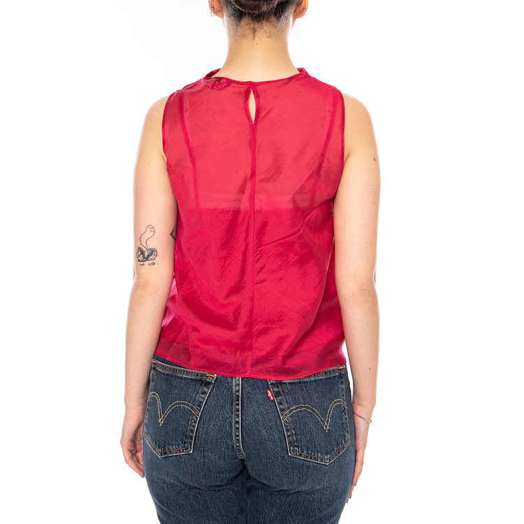 TOP FLUIDO FUCHSIA - Top Donna Viola 61W/11256 FCS WILD PONY 