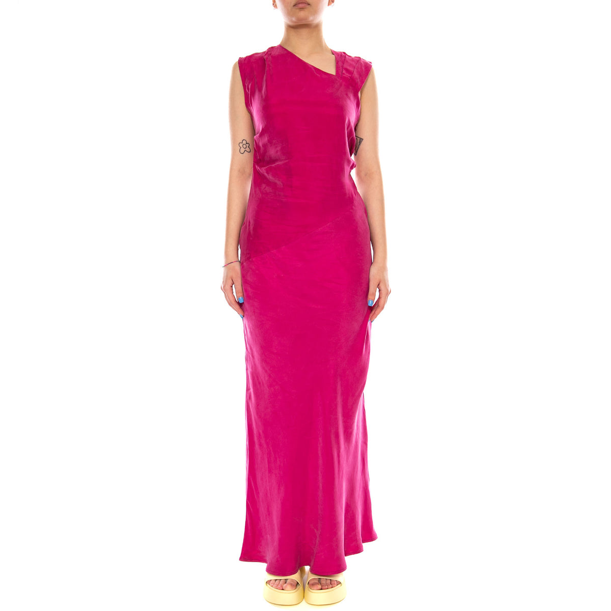 VESTIDO LARGO ASIMÉTRICO - Abito Lungo Donna Viola 61W/11269 FCS WILD PONY 
