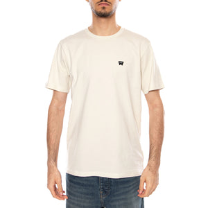 Sign Off Tee Vintage White - Maglietta Giorocollo Uomo Beige 112351234 WHT WRANGLER 