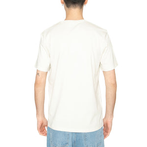 Sign Off Tee Vintage White - Maglietta Giorocollo Uomo Beige 112351234 WHT WRANGLER 