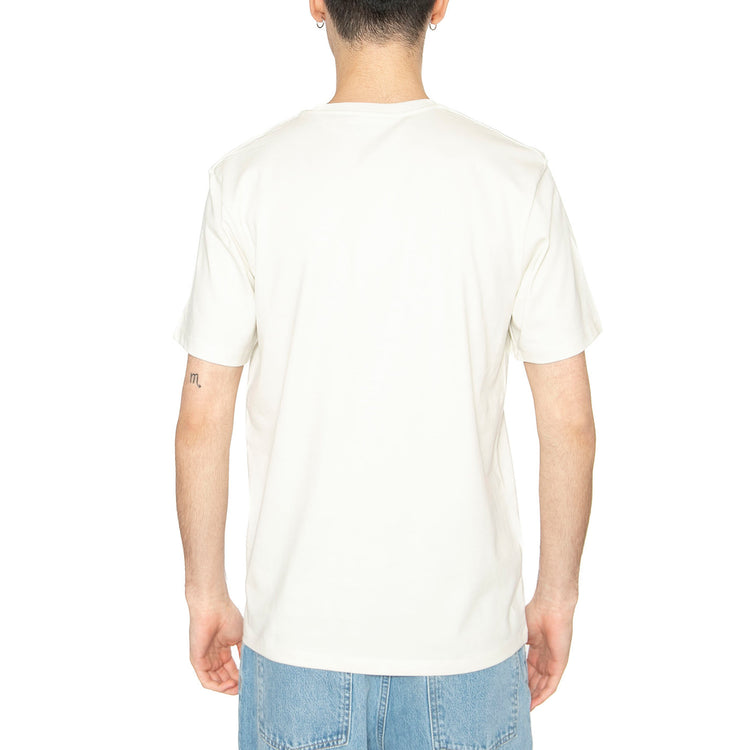 Sign Off Tee Vintage White - Maglietta Giorocollo Uomo Beige 112351234 WHT WRANGLER 