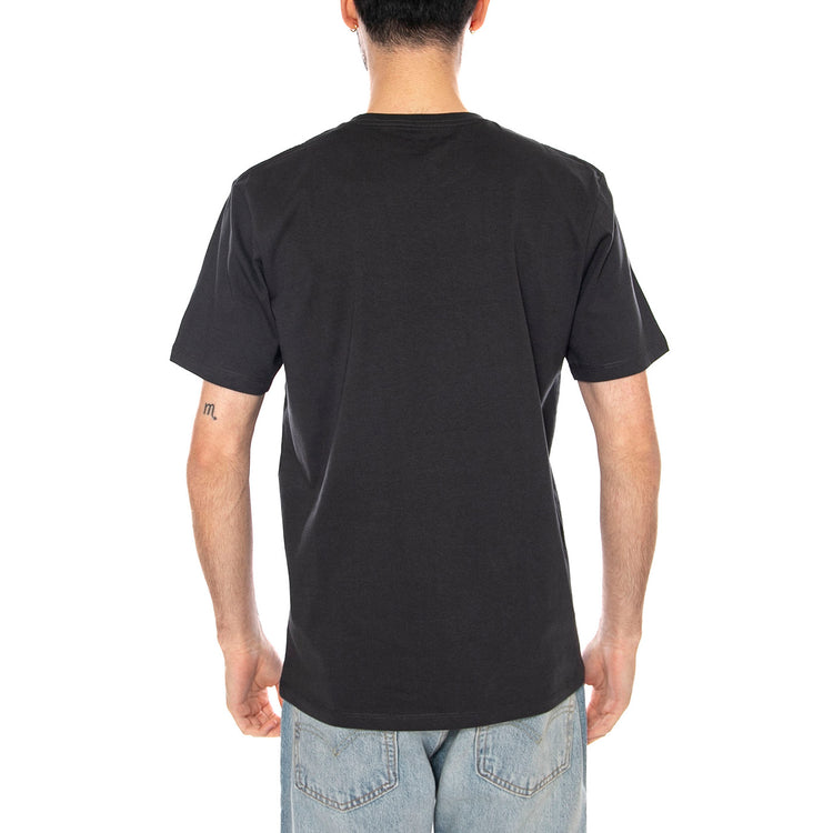 Sign Off Tee Faded Black - Maglietta Girocollo Uomo Nera 112351320 BLK WRANGLER 