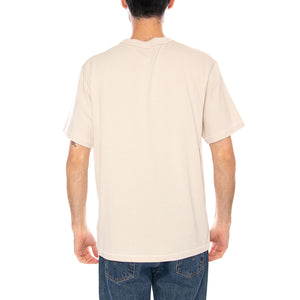 SS Solid Tee Vintage White - Maglietta Girocollo Uomo Bianca 112357430 WHT WRANGLER 