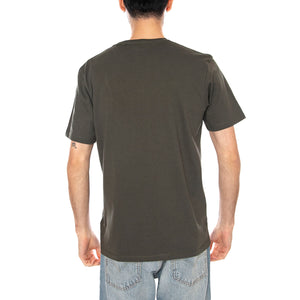 SIGN OFF TEE DEEP DEPTHS - Maglietta Girocollo Uomo Verde 112378011 GRN WRANGLER 