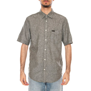 SHIRT DEEP DEPTHS - Camicia Maniche Corte Uomo Beige 112378047 GRN WRANGLER 