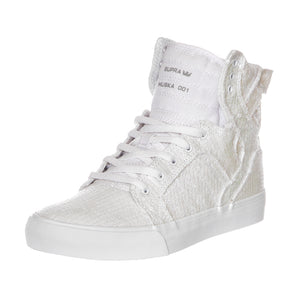 Skytop - Scarpe Profilo Alto Bambino / Bambina Bianche 58002-161-M-161 . SUPRA 
