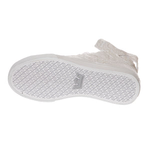 Skytop - Scarpe Profilo Alto Bambino / Bambina Bianche 58002-161-M-161 . SUPRA 