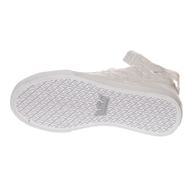 Skytop - Scarpe Profilo Alto Bambino / Bambina Bianche 58002-161-M-161 . SUPRA 