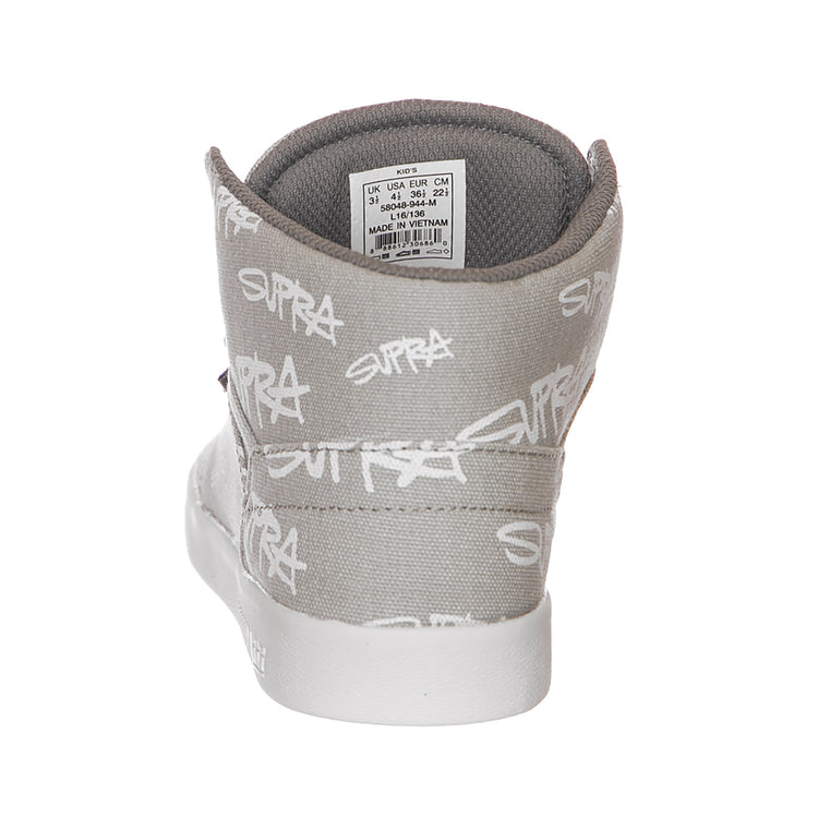 Yorek - Scarpe Profilo Alto Bambino Grigie 58048-944-M-944 . SUPRA 