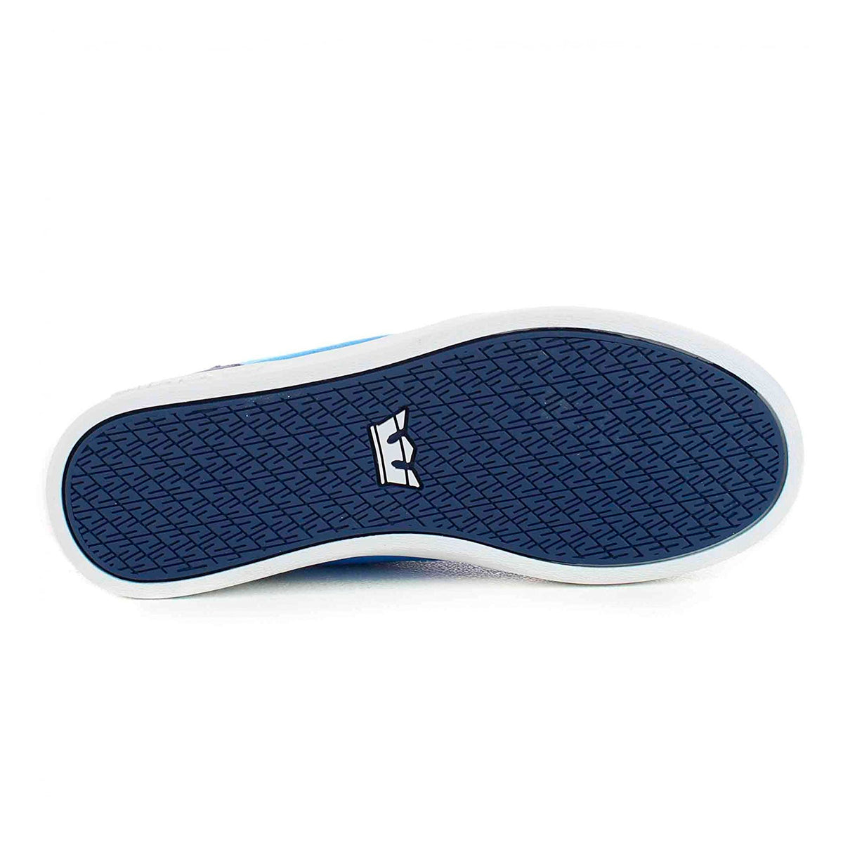 Yorek -  Scarpe Profilo Basso Bambino / Bambina Blu / Bianche 58228-429-M-429 . SUPRA 