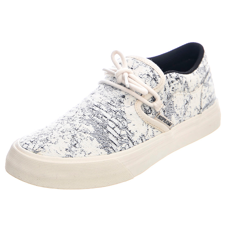 Wm Cuba Sneakers - Off White / Black / Cornerstone - Scarpe Profilo Basso Donna Bianche 98105-162-M-162 . SUPRA 