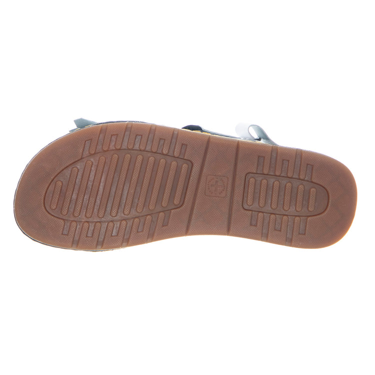 Rosalind White and Black Hydro Leather + Neoprene - Sandali Donna Nero DMSROSWHHL23468101 . DR.MARTENS 