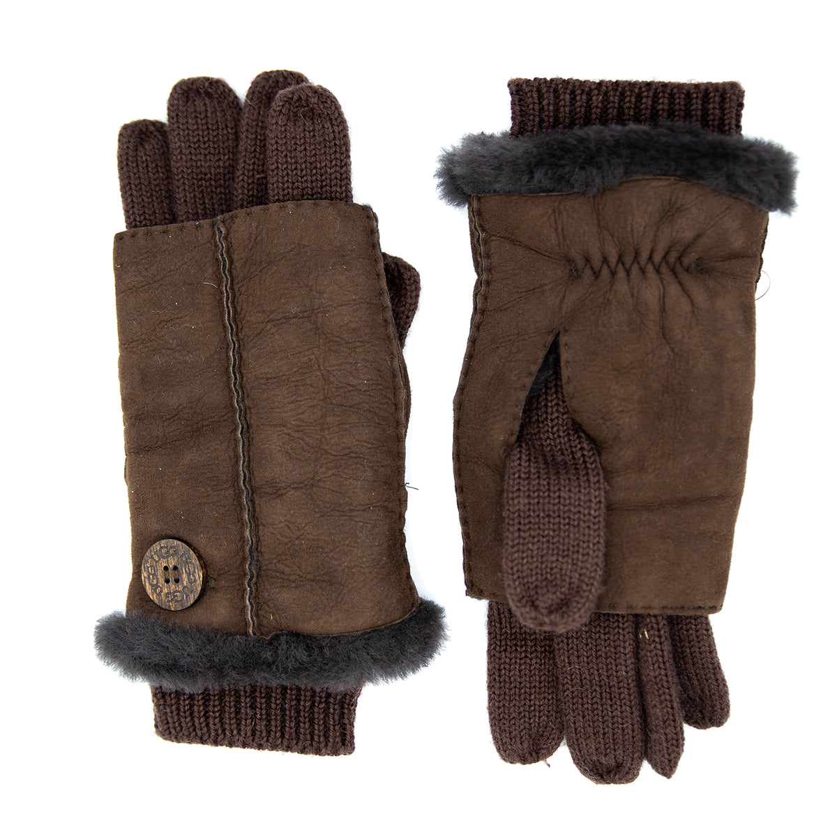 3 in 1 Knit Combo Gloves - Brown - Guanti Marroni UGA620113IN1KCGCH . UGG 
