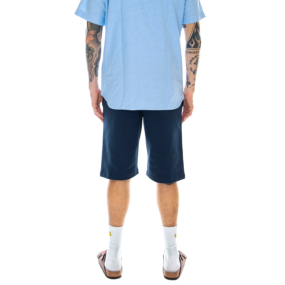 Saltire Sweat Short - Navy Blue - Bermuda Felpa Uomo Blu BASHO0116-NY91-SS20 . BARBOUR 