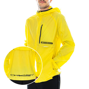 Stretch Logo Patch Packable Jacket - Radiant Yellow - Giacca Estiva Uomo Gialla FOA400203-5RY . OAKLEY 