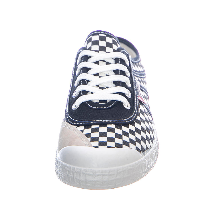 Square Shoes - Multicolored - Scarpe Stringate Profilo Basso Donna Multicolore KWS192029-8004 . KAWASAKI 