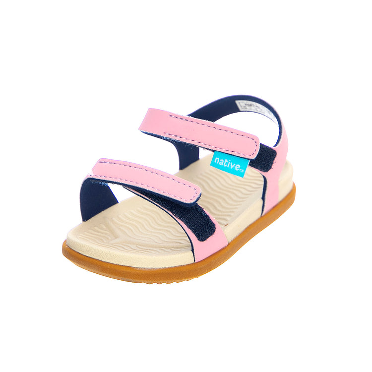 Charley Child Sandals - Pink / White / Multi - Sandali Bambino Rosa / Multicolore 63105500-5954 . NATIVE 