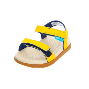 Charley Child Sandals - Yellow / White - Sandali Bambino Gialli / Multicolore 63105500-7525 . NATIVE 