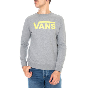 Classic V Crew Sweatshirt Grey Heather - Felpa Girocollo Uomo Grigia VN0A4DREGRH1 . VANS 