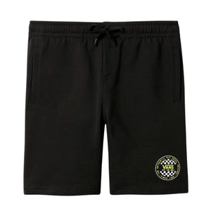 Boy Pile Og Checker Shorts - Black - Bermuda Bambino Neri VN0A4MQ6BLK1 . VANS 