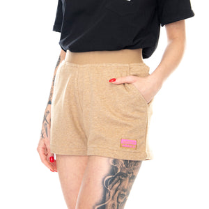 Womens RYV Shorts - Cardboard - Bermuda Donna Marroni GN4334 . ADIDAS 