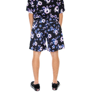 Mens Dazy Shorts - Black / Multi - Bermuda Uomo Neri / Multicolore PT00163-BLACK . HUF 