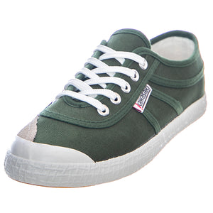Basic Canvas Shoes - Green - Scarpe Stringate Profilo Basso Uomo / Donna Verdi KWS192495-3026 . KAWASAKI 