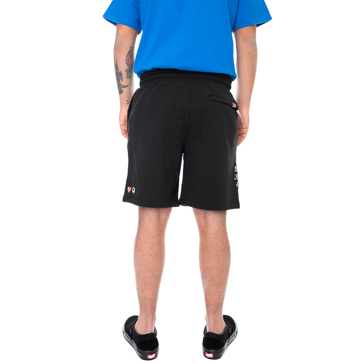 Mens Puma x Kidsuper Stud Shorts - Black - Bermuda Uomo Neri 53055101 . PUMA 