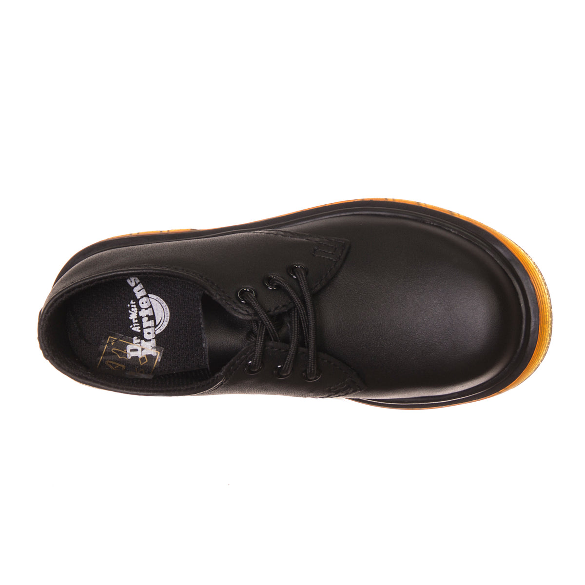 Everley Shoes - Black - Scarpe Stringate Profilo Basso Bambino Nere DMKEVEBK15378001 . DR.MARTENS 